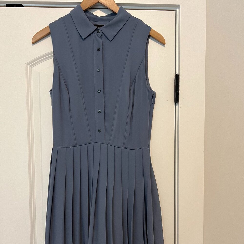 Banana Republic - Pleated Sleeveless Dress - Size 6
